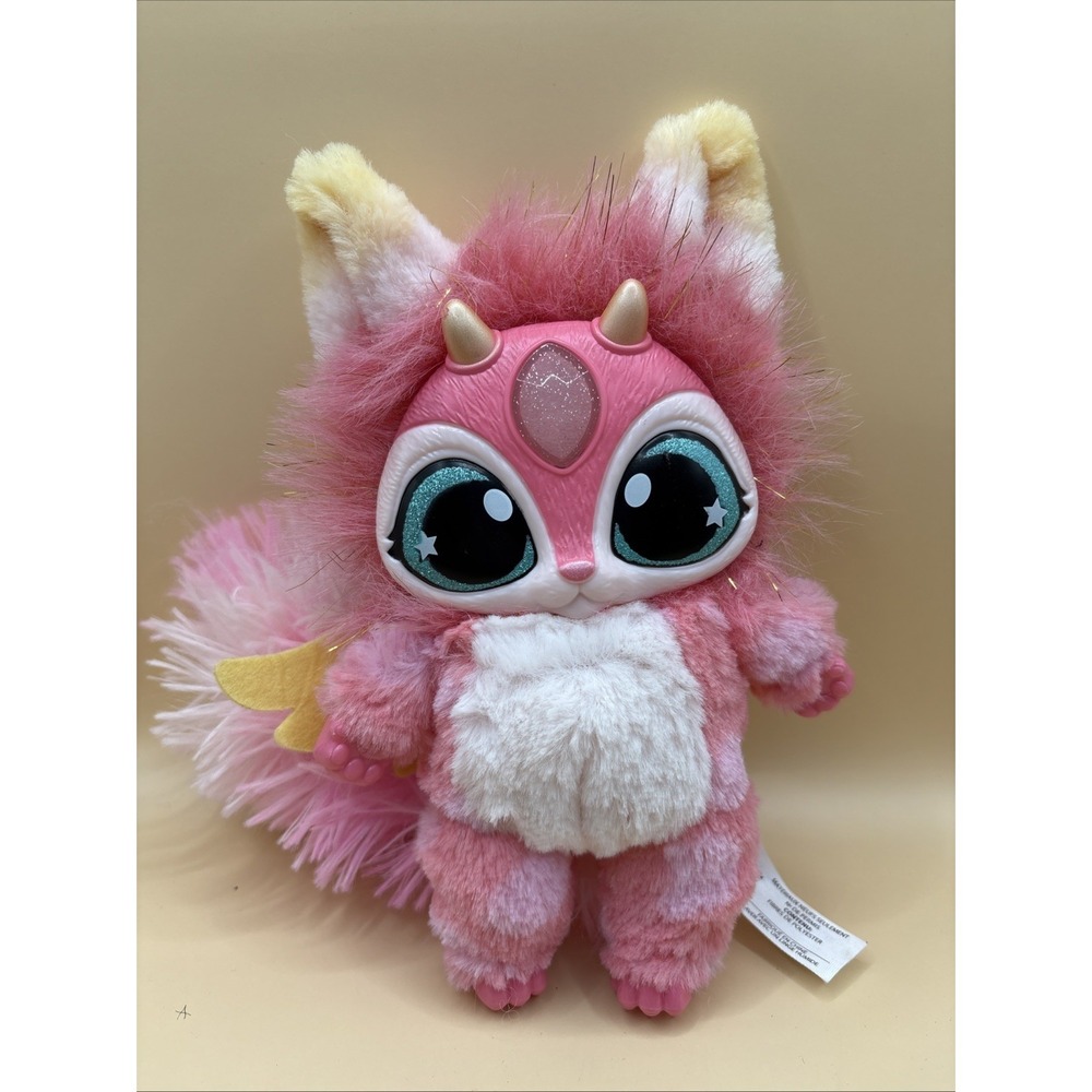 Magic Mixies Crystal Ball Pink Plush Lights & Sound Interactive SEE VIDEO